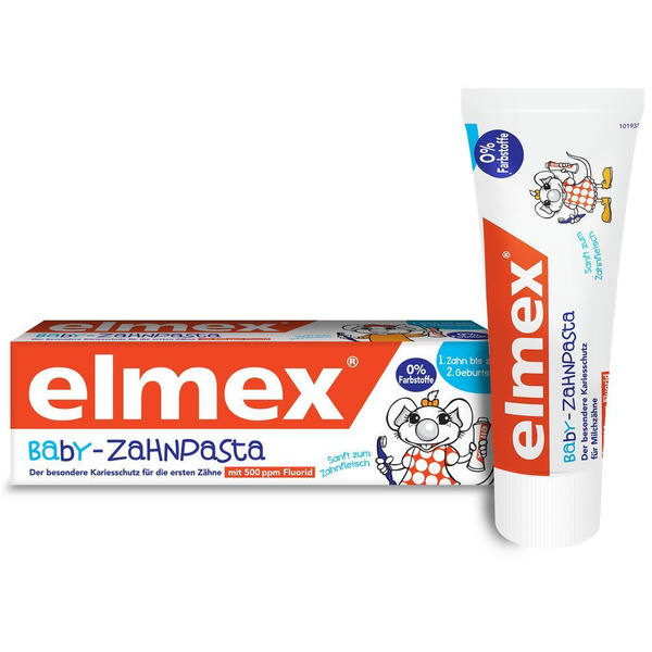 Детская зубная паста Elmex от 0 до 2 лет 50 мл - купить с доставкой по ...