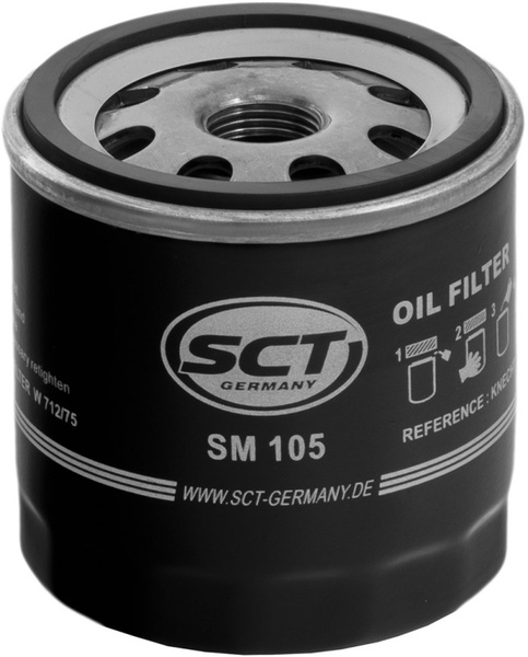 Фильтр масляный SCT SM105 - купить по выгодным ценам в интернет ...