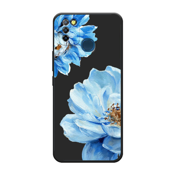 Матовый силиконовый чехол на Infinix HOT 10 Lite / Инфиникс Хот 10 Лайт ...