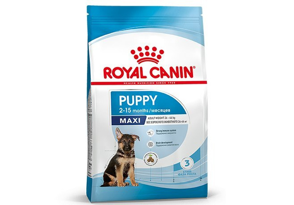 Royal Canin Maxi Puppy / Сухой корм Роял Канин Макси Паппи для Щенков ...