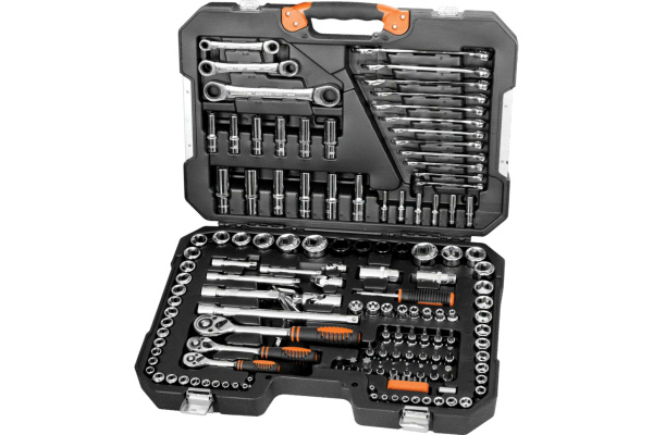 Набор инструментов Кратон TS-23 Socket 150, 1/4"+ 3/8"+ 1/2" - купить ...