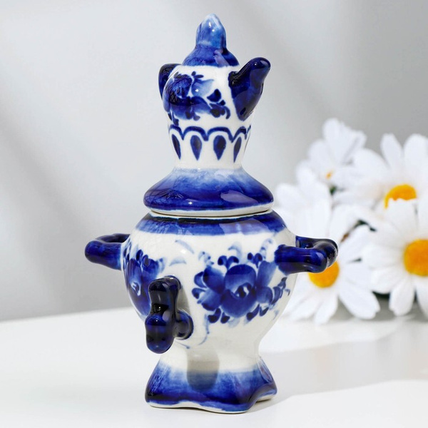 Сувенир "Самовар", гжель - купить Сувенир по выгодной цене в интернет ...