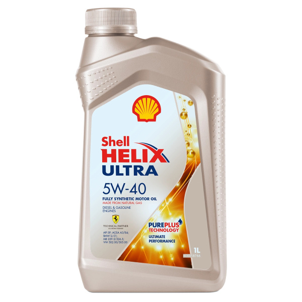 Масло моторное Shell Shell Helix Ultra 5W-40 Синтетическое 1 л ...