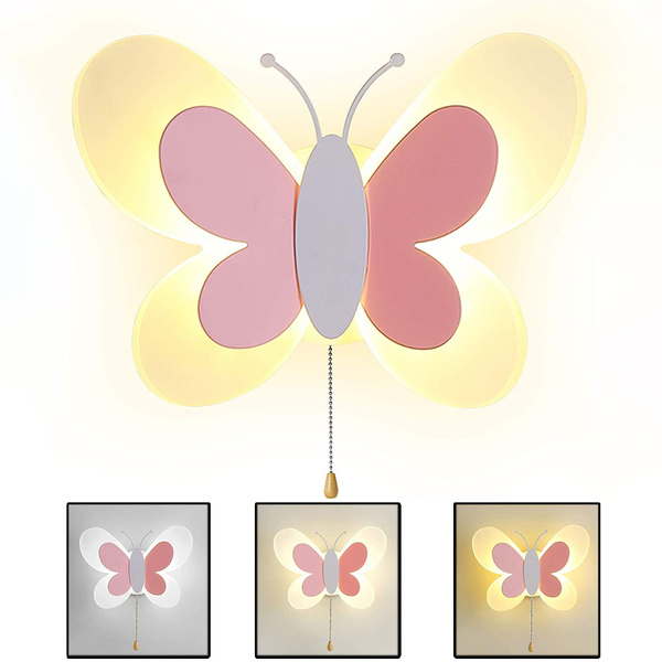 Бра FR-9534, регулировка цвета свечения, с выключателем, форма бабочки ...