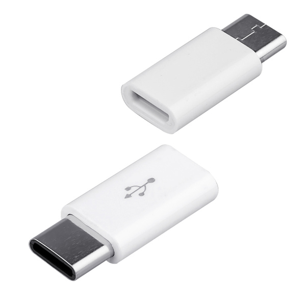 Адаптер OTG / Переходник Type - C на Micro USB / Type - C (Выход / Папа ...