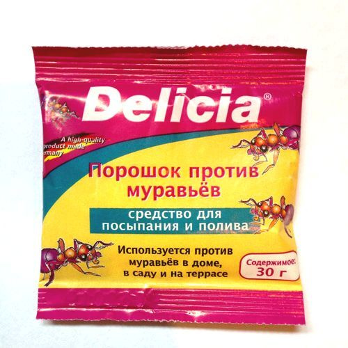 Delicia Порошок против муравьев, 30гр купить на OZON по низкой цене ...