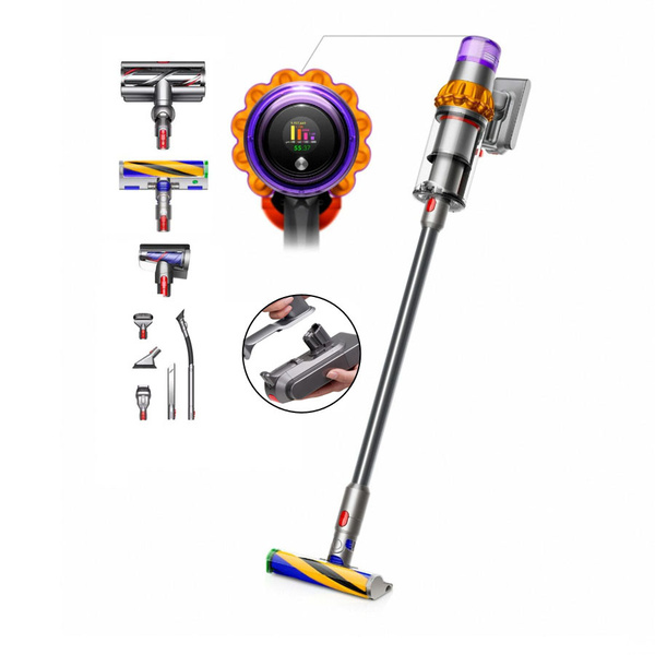 Пылесос беспроводной Dyson V15 Detect Absolute SV22 купить на OZON по ...