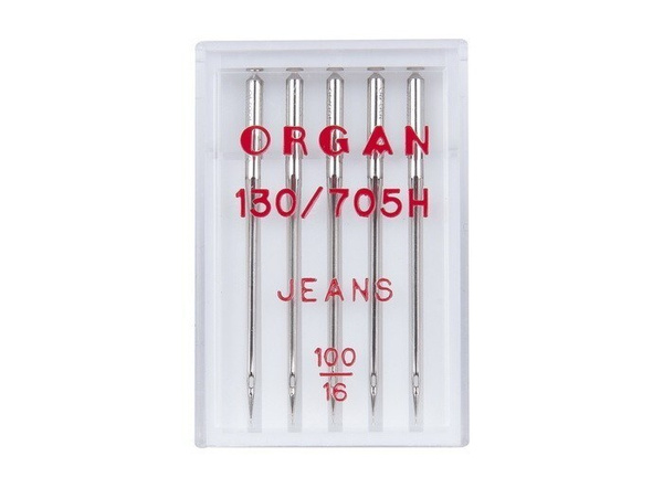 Иглы для швейных машин Organ №100 джинс 5 шт. - купить с доставкой по ...