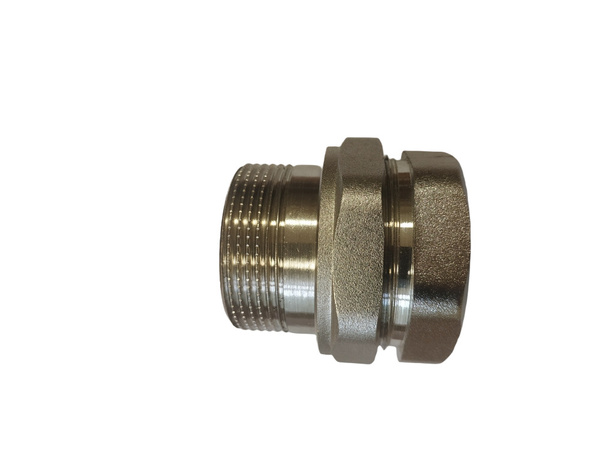 Соединитель прямой никелированный (американка) (Ду 40), 3208-ам ...