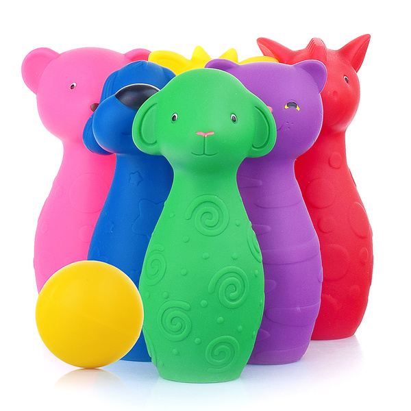 Игрушка для купания малышей Детский боулинг Огонек - купить с доставкой ...