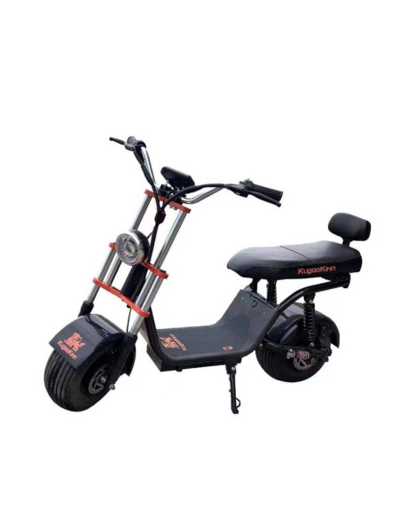 Электроскутер Kirin Kugoo C2 с большими колесами двухместный, 2025 ...