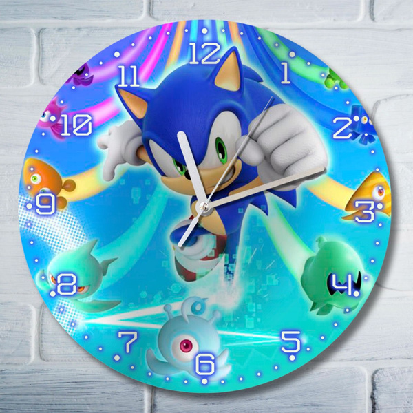 Настенные часы УФ игры Sonic Colours Ultimate (соник, PS, Xbox, PC ...