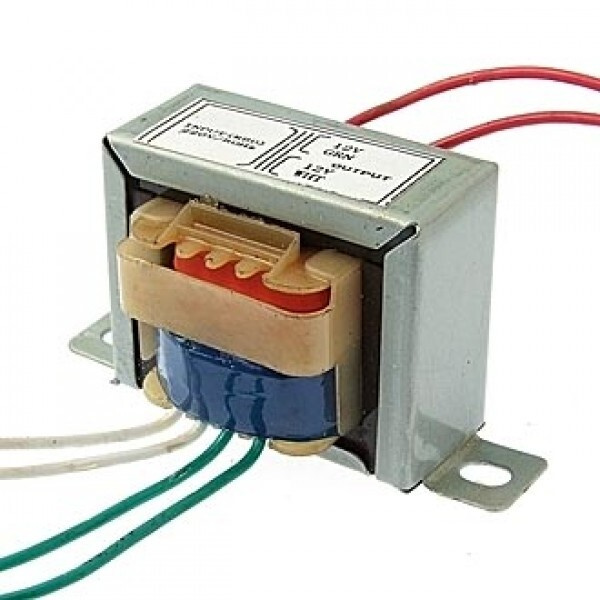 Трансформатор 12V-0-12V 3.0W EI41*17 220v (43*34*35мм) - купить с ...