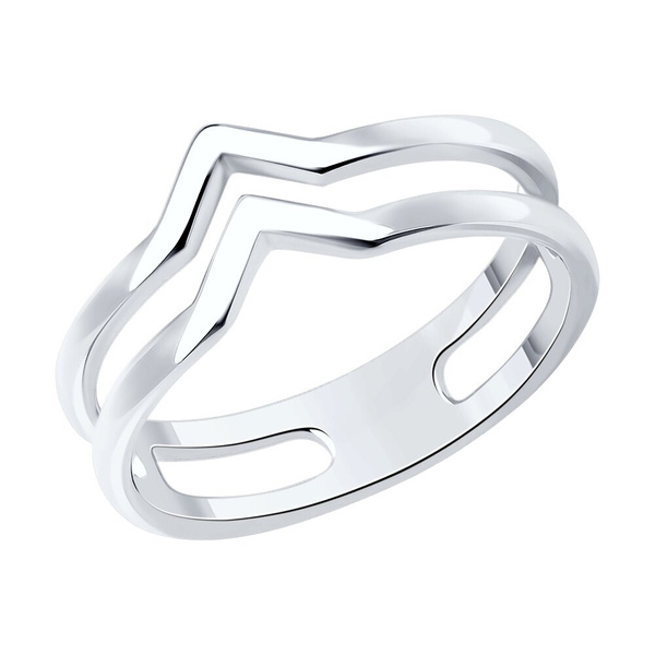 Кольцо серебро 925 женское Ozon