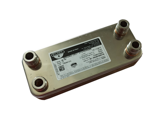 Теплообменник Vaillant вторичный 065131 Zilmet купить на OZON по низкой ...