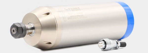 Электродвигатель ЧПУ, шпиндель с водяным охлаждением 380В, 3.2кВт ...