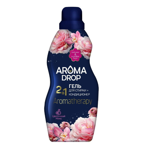 Гель для стирки Aroma Drop 2 в 1 Цветочный микс 1 л - купить с ...