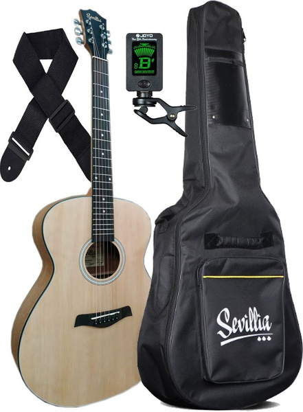 Комплект Sevillia IW-235 NA/BAG/TUN/STRAP Гитара акустическая ...