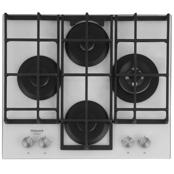 Встраиваемая газовая панель независимая Hotpoint-Ariston HAGS 62F/WH ...