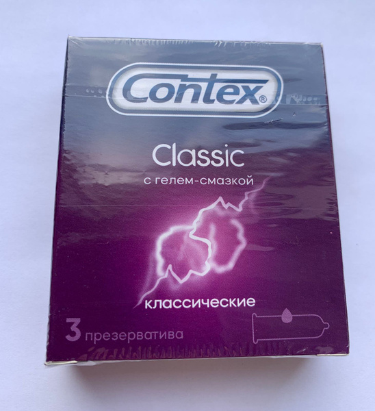 Презервативы Contex Classic классические с гелем-смазкой естественные ...