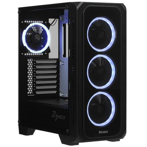 Zalman z7 neo как снять переднее стекло Zalman Компьютерный корпус Z7 NEO, черный (Z7 NEO-bl) - купить с доставкой по вы