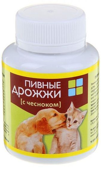 Пивные дрожжи с чесноком для животных купить на OZON по низкой цене ...