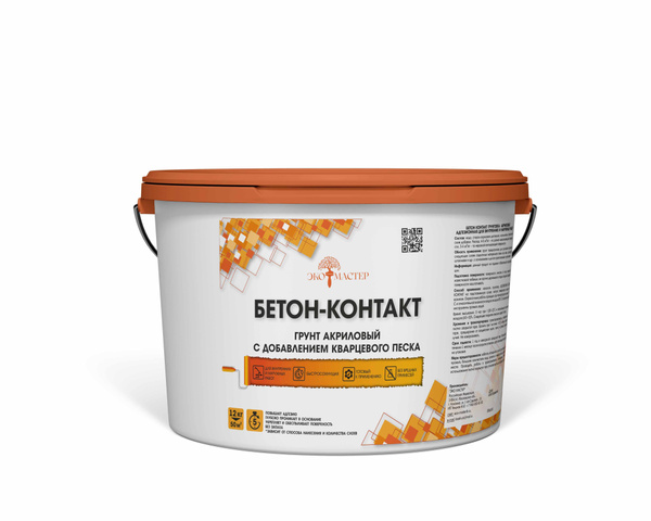 Грунтовка ЭКО МАСТЕР Бетонконтакт купить по доступной цене в интернет ...