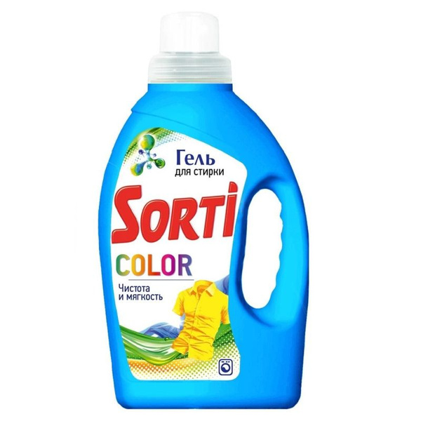 Гель для стирки Sorti Color 3000 грамм - купить с доставкой по выгодным ...