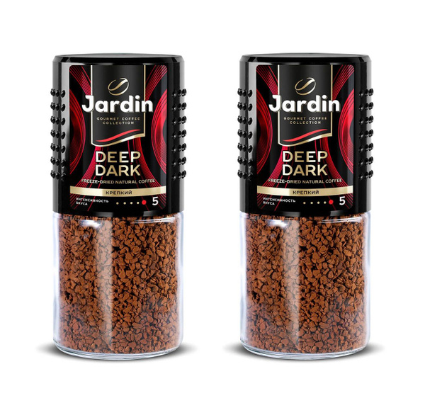 Кофе растворимый Jardin Deep Dark, сублимированный Жардин Дип дарк 2шт ...