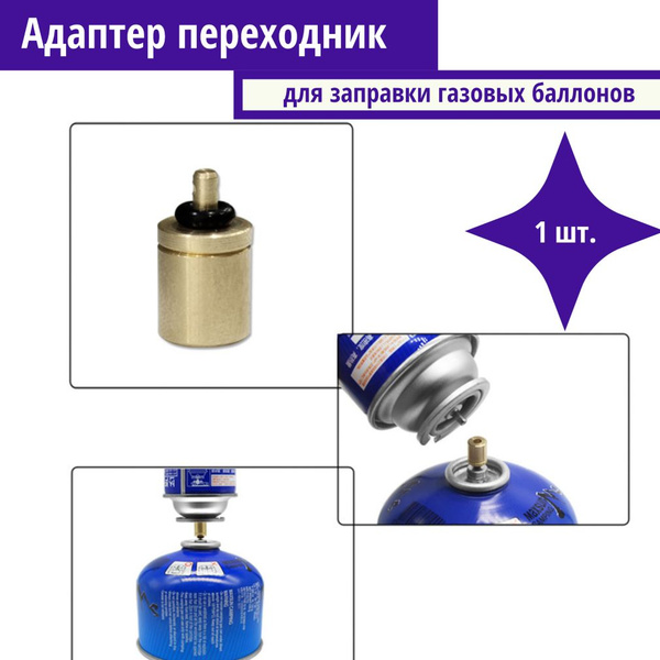 Переходник для горелки Адаптер (переходник) для заправки газовых ...
