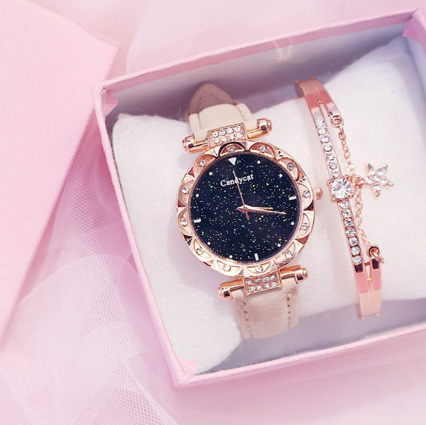 Часы наручные Кварцевые часы и браслет - купить с доставкой по выгодным ...