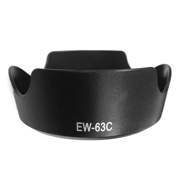 Gegenlichtblende Für Canon EF-S 18-55 Mm Objektiv – 2 Stück, Kompatibel Mit EW-63C
