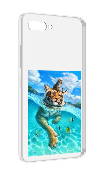 Чехол-бампер MyPads для ITEL A25 / ITEL A25 Pro / ITEL A35 с рисунком ...