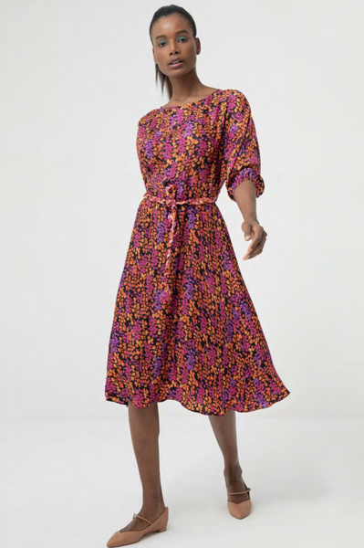 Платье Shendel абстракция разноцветное, Женский, На любой сезон, размер ...