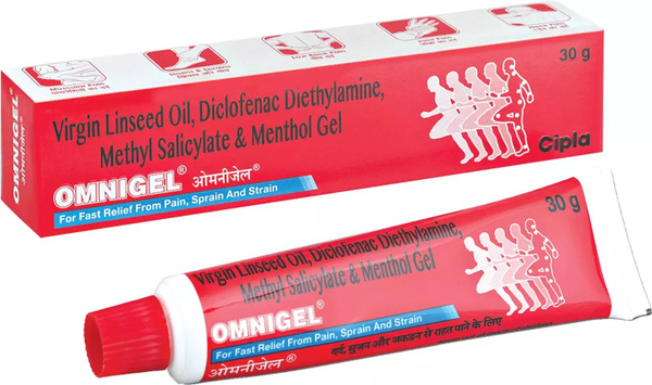 Обезболивающий Гель Омнигель Cипла (Omnigel Cipla), 30 грамм - купить с ...