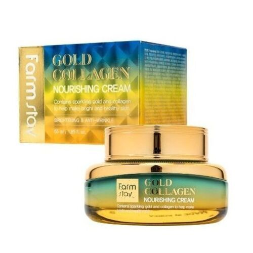 Farm Stay Gold Collagen Nourishing Cream Питательный крем для лица из ...
