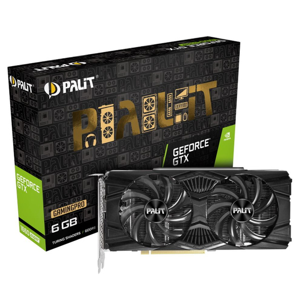 Видеокарта Palit GeForce GTX 1660 SUPER, 6 ГБ GDDR6, GDDR6 - купить по ...