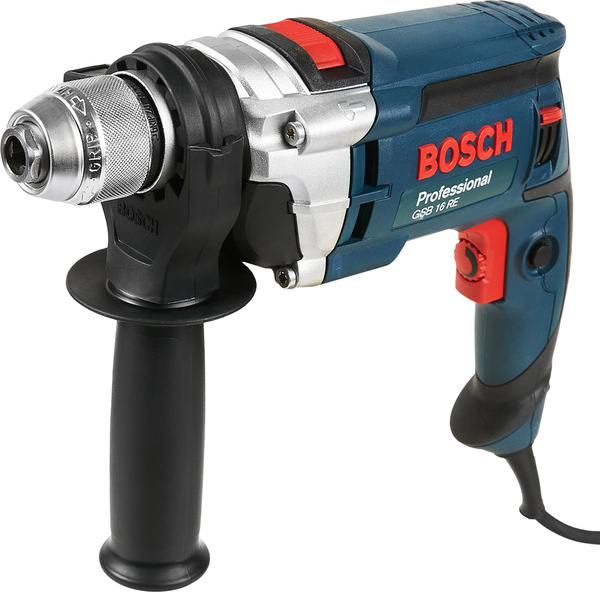 Дрель сетевая ударная Bosch GSB 16 RE 060114E500, 750 Вт - купить в ...