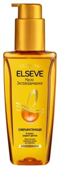 Масло для волос L'Oreal Paris Elseve Экстраординарное (100мл) - купить ...