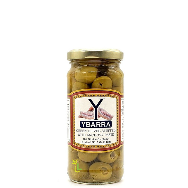 Оливки Ybarra с анчоусами 240г (Испания) - купить с доставкой по ...