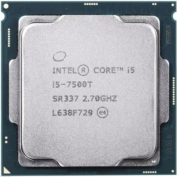 Процессор Intel Core i5 7-го поколения, BOX (без кулера), 4 яд., 2.7 ...