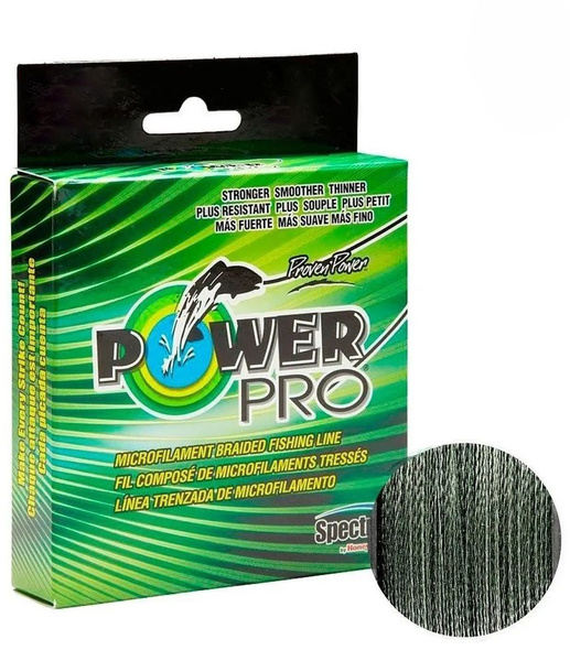 Монофильная леска для рыбалки Power Pro Леска плетеная 135м зеленая 0 ...