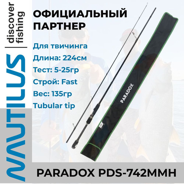 Спиннинг Nautilus Paradox, от 5 гр купить по выгодным ценам в интернет ...