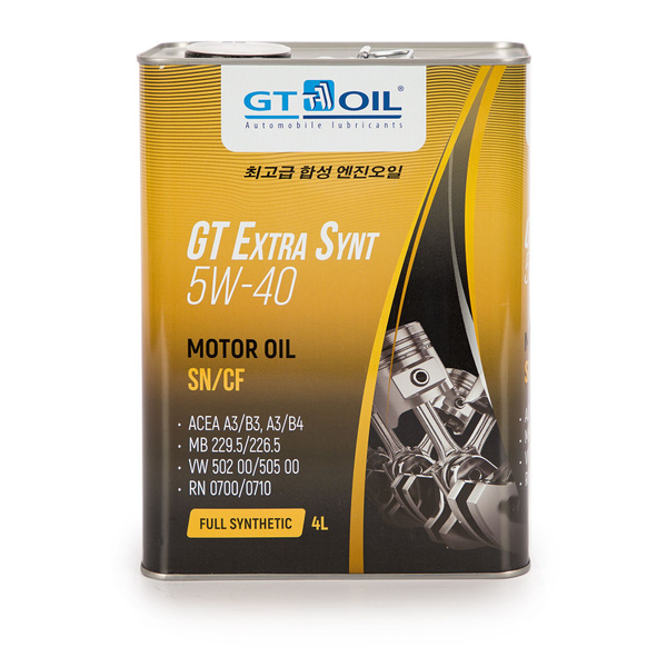 Моторное масло GT OIL 5W-40 Синтетическое - купить в интернет-магазине ...