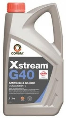 Антифриз красный 2л comma концентрат xstream g40 (vw g12++) Comma ...