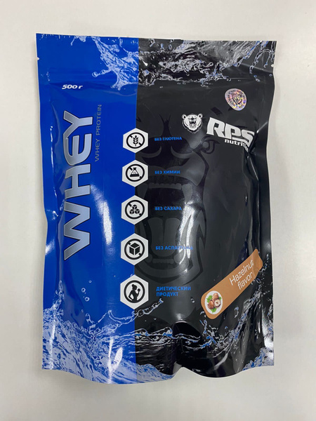 Протеин RPS Nutrition Whey Protein, лесной орех, 500 г - купить с ...