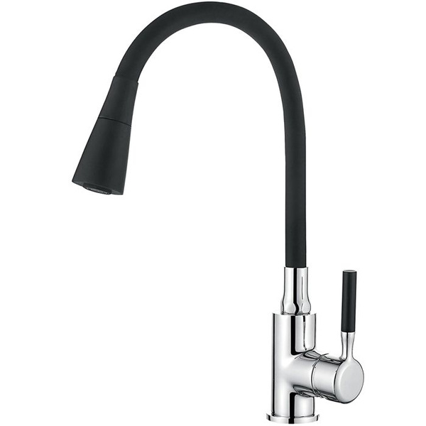 Смеситель для кухни с гибким изливом шлангом и душем Ledeme L4199-2 ...