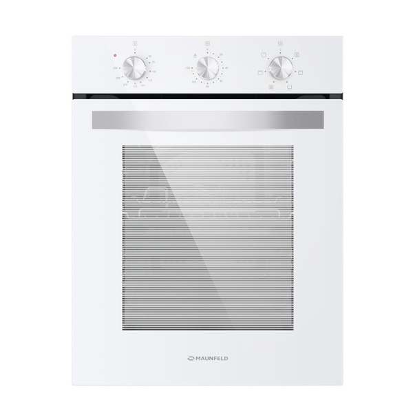 Духовой шкаф электрический встраиваемый MAUNFELD EOEC516W, 45 см, 51 л ...