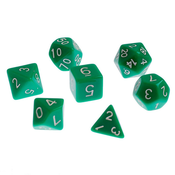 Характеристики Набор кубиков для DnD (Dungeons and Dragons, ДнД ...