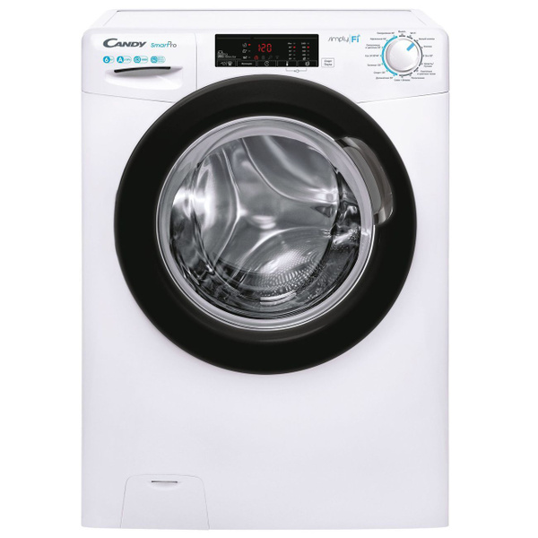 Candy Стиральная машина Smart Pro CO34 106TB1/2-07, белый, черный ...